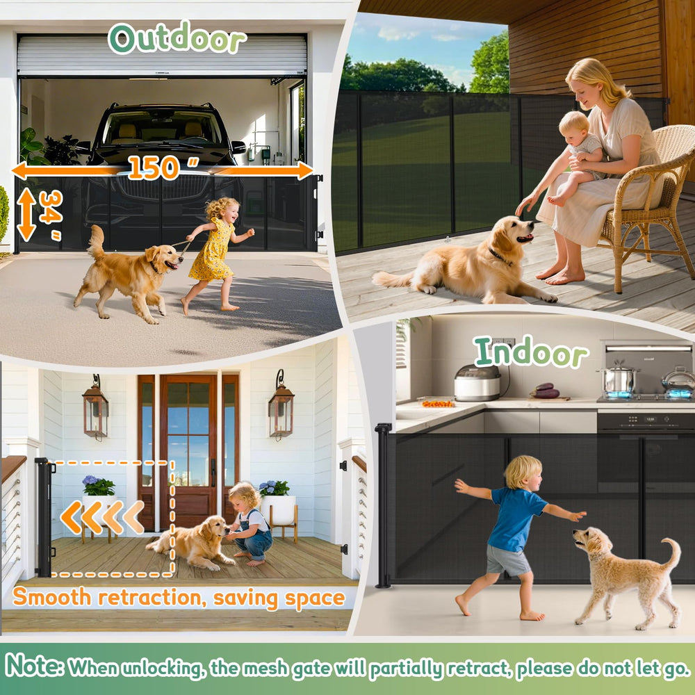 AMAZKRUS indoor-outdoor-use shows patios, decks, and garages can become safer zones