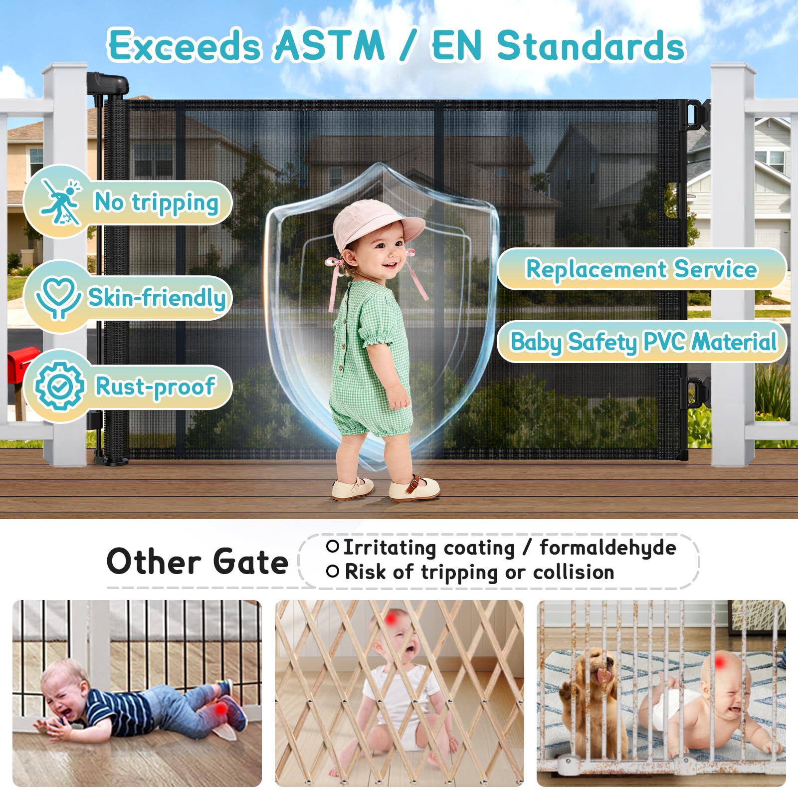 AMAZKRUS thick Oxford fabric and PVC mesh resist scratches