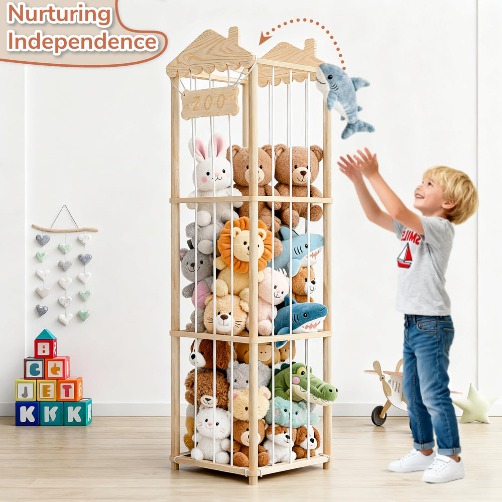AMBIRD elastic cords secure plushies while keeping them easy to grab