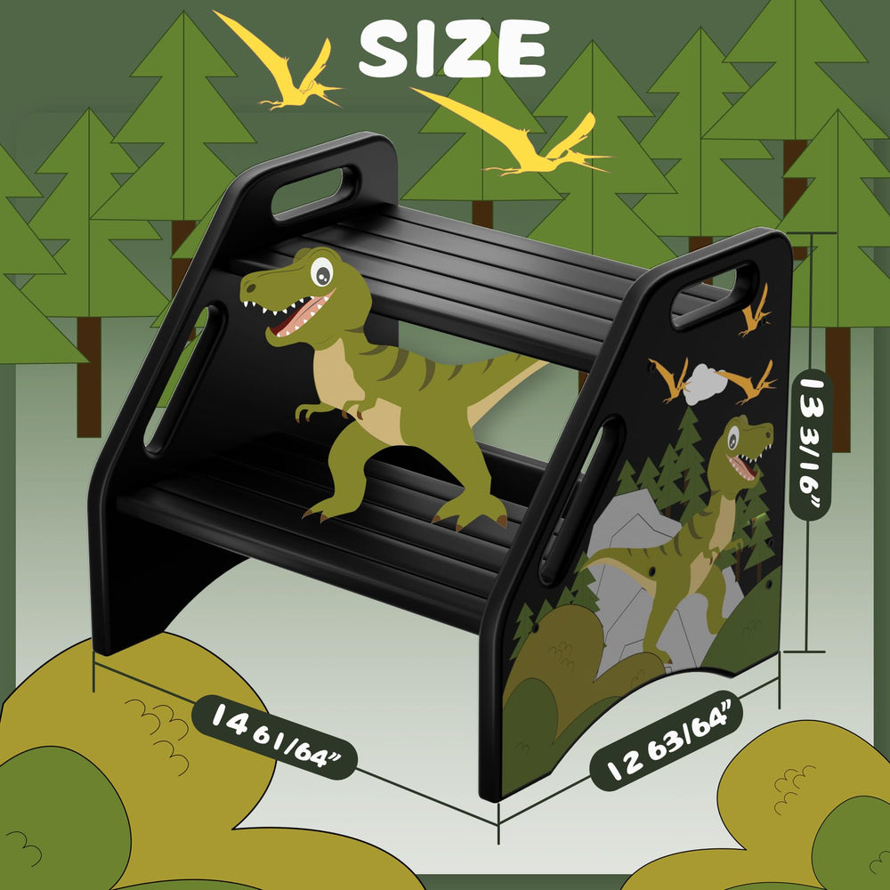AMBIRD potty-training-ready stool supports independent bathroom routines