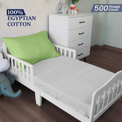 Ambition Home youth pillow case 2-pack sage for convenient matching sets.