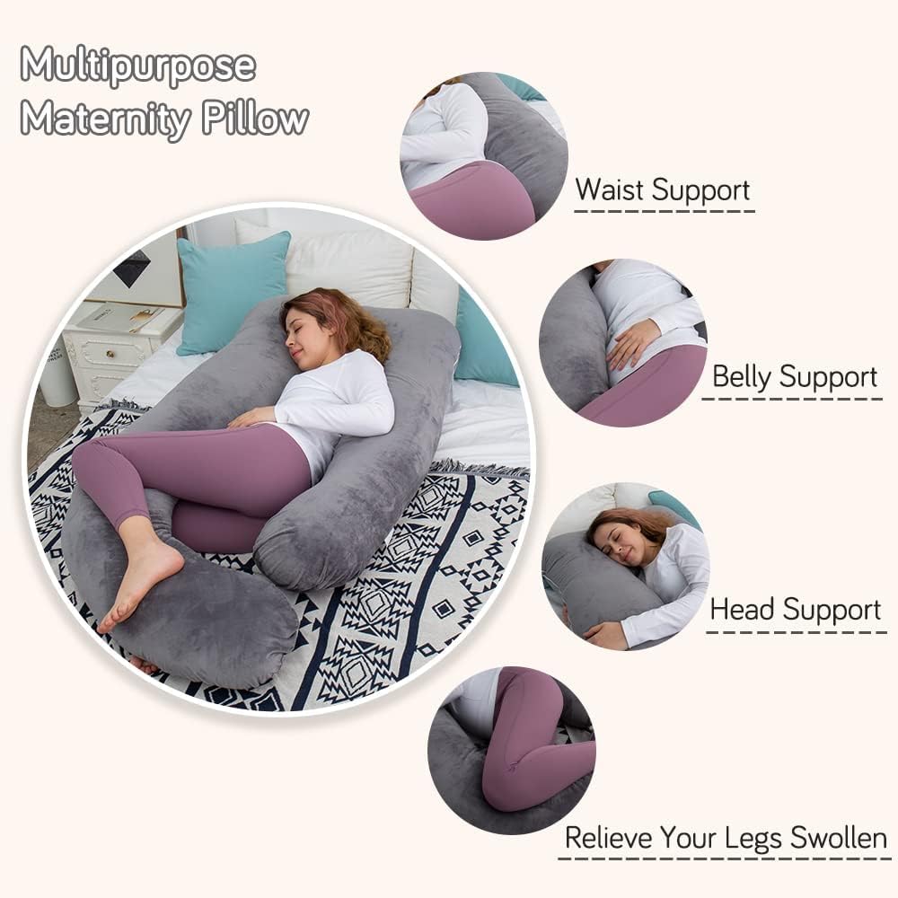 AMCATON vacuum-packed pillow keeps product safe and easy to fluff.