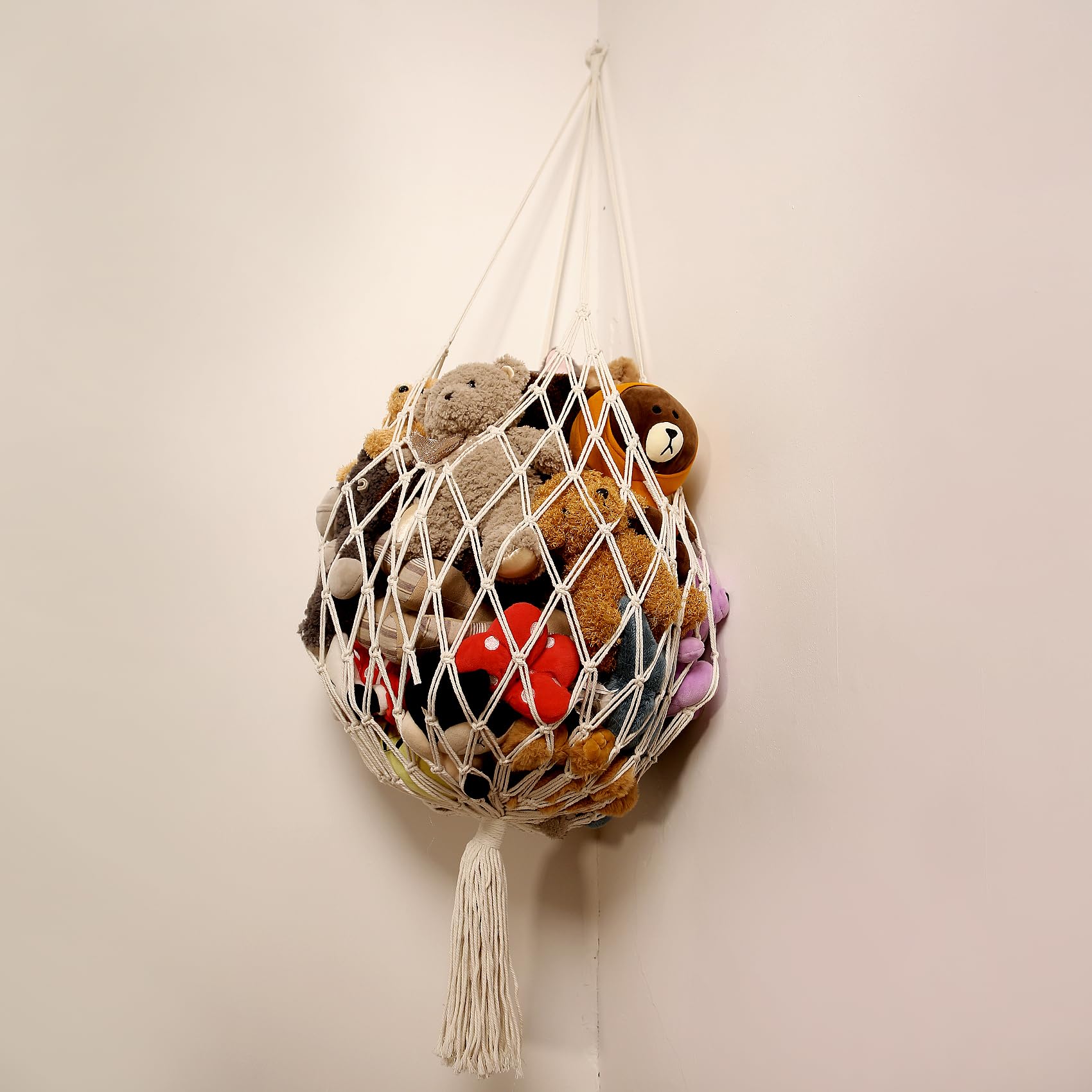 Amdermi corded tassel bottom design adds decorative flair to nursery decor