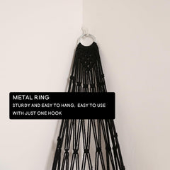 Amdermi hammock corner display fits tight spaces for organized play.