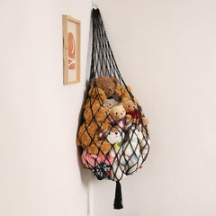 Amdermi stuffed animal hammock wall mount saves space efficiently.