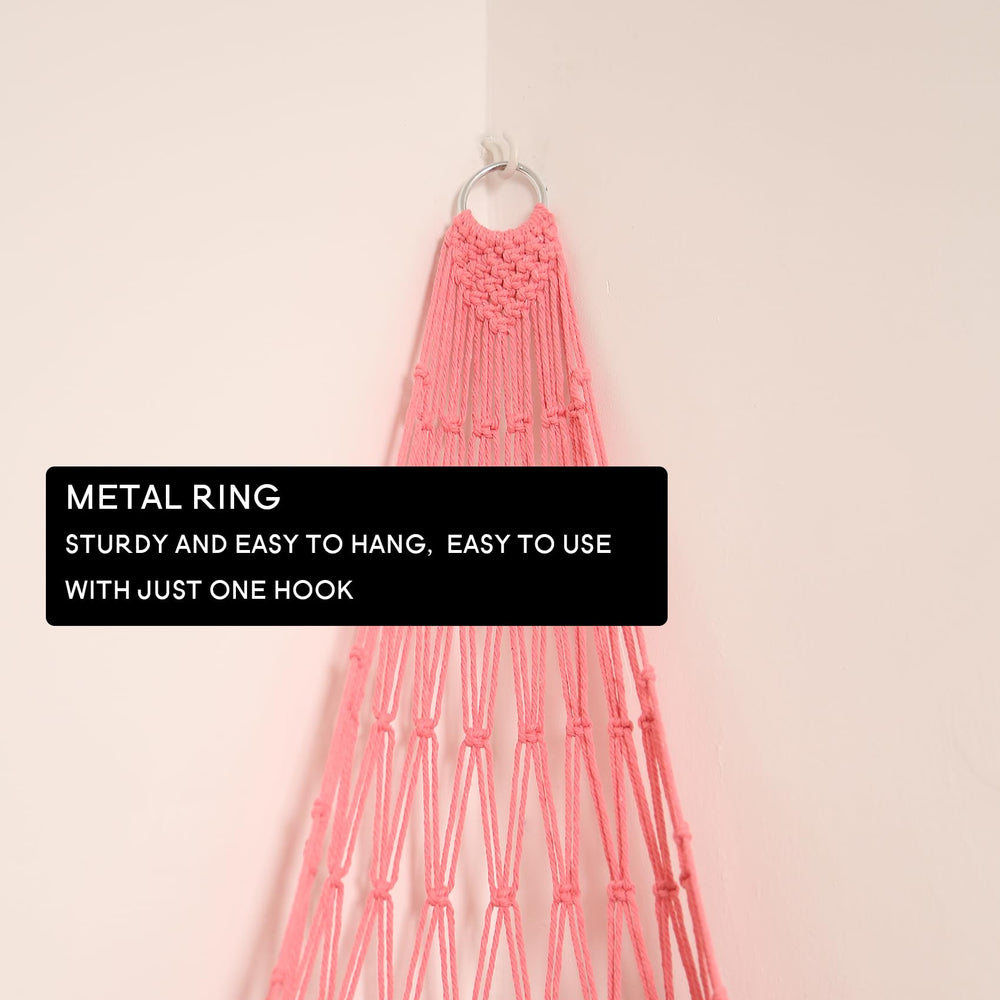 Amdermi hand-woven cotton rope construction highlights craftsmanship
