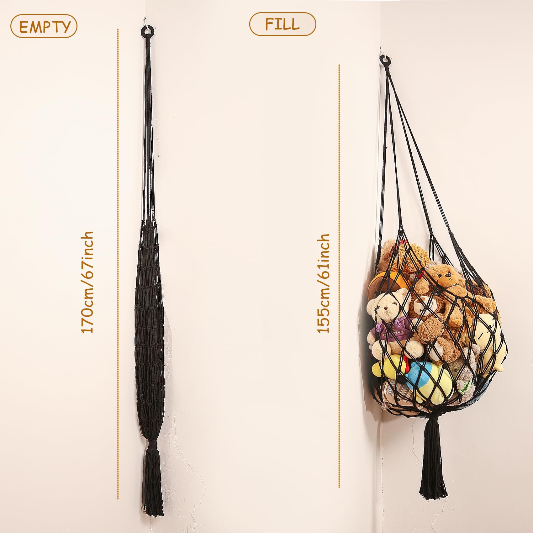 Amdermi versatile hammock doubles as blanket and pillow storage.
