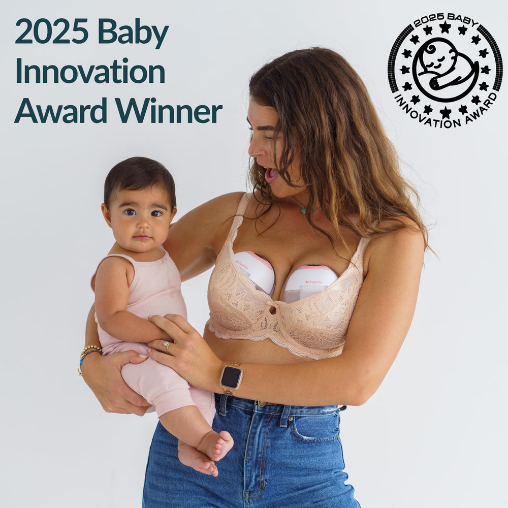Ameda GLO bra extenders for comfortable wear during pumping