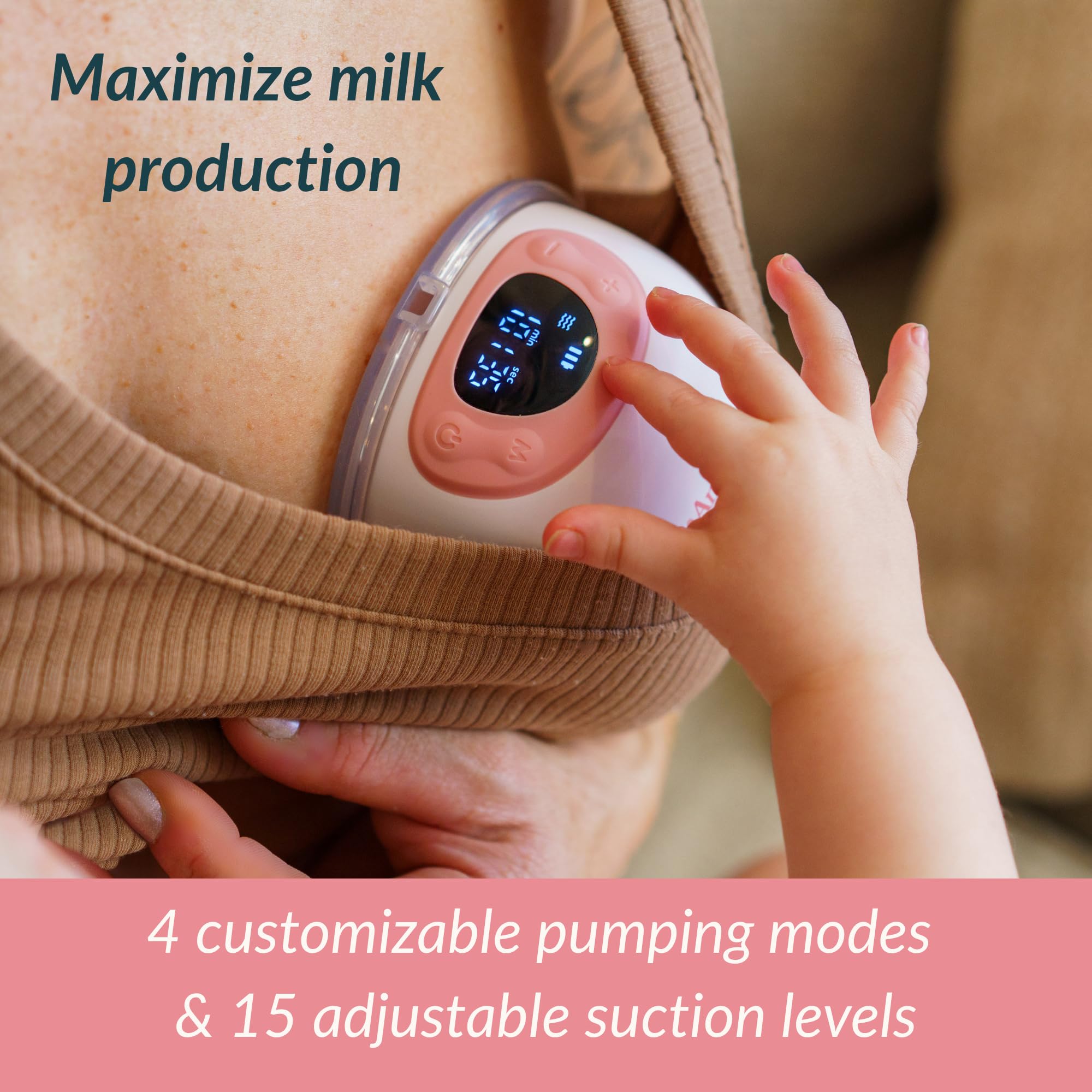 Ameda GLO 6 oz collection cups ready for milk storage