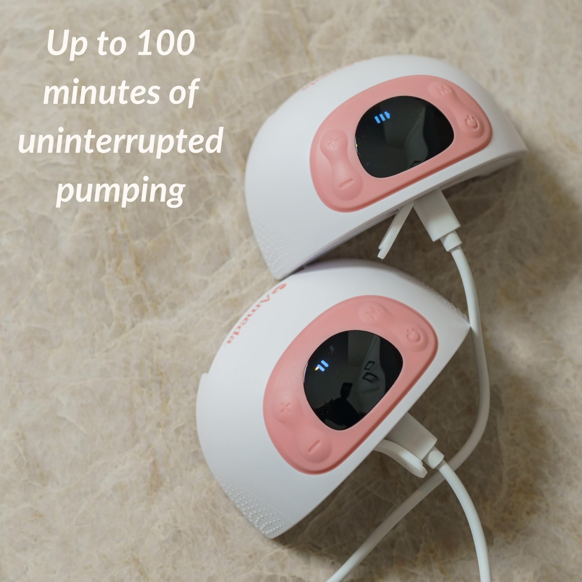 Ameda GLO pump kit contents showing complete setup