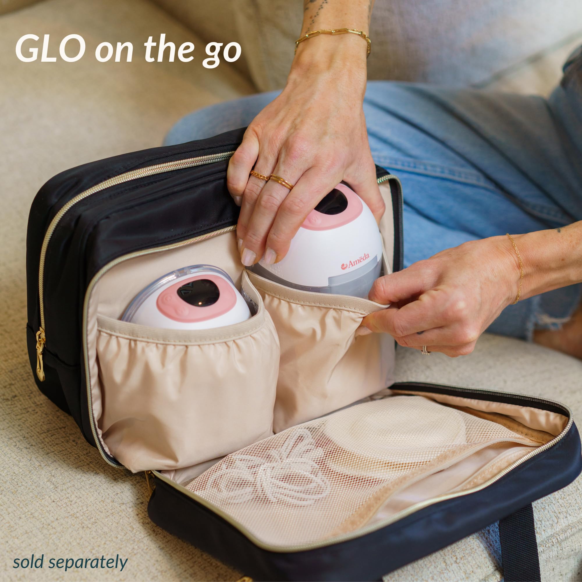 Ameda GLO valves and diaphragms ensuring steady pumping performance