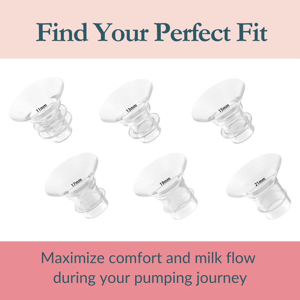 Ameda HygieniKit compatibility insert shown as part of safe pumping setup.