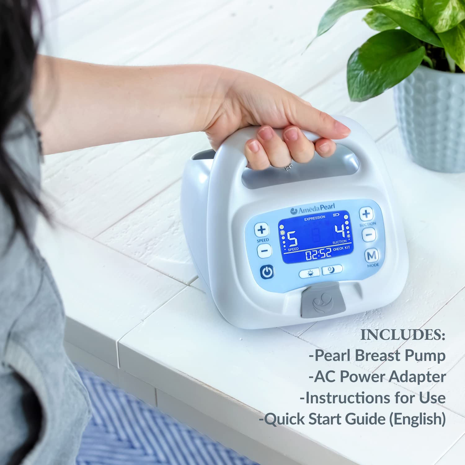 Ameda HygieniKit compatibility for safe milk collection (sold separately)
