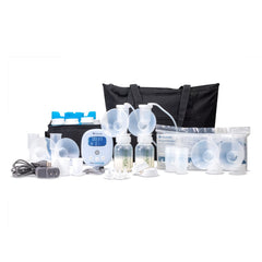 Ameda MYA Joy Plus pump front view showing hospital-grade performance for pumping