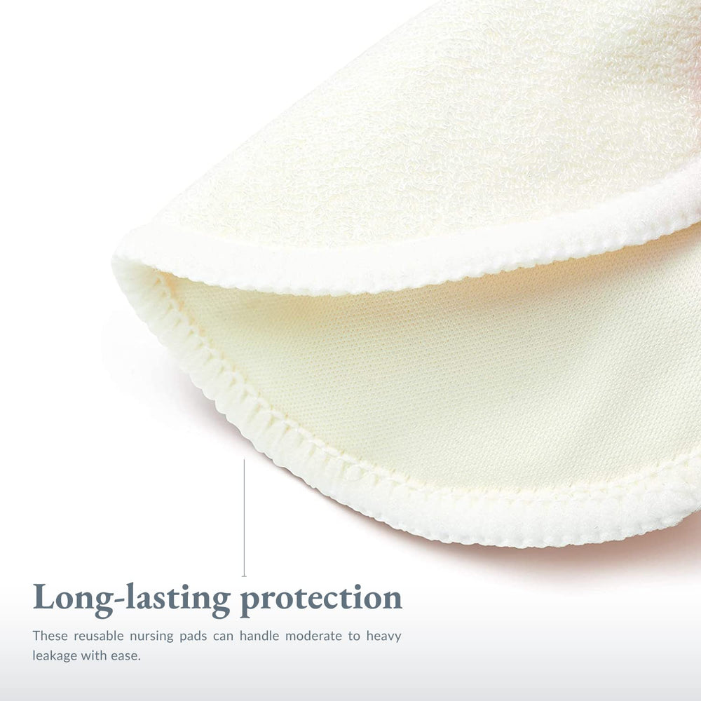 Ameda leak protection suitable for moderate to heavy leakage.