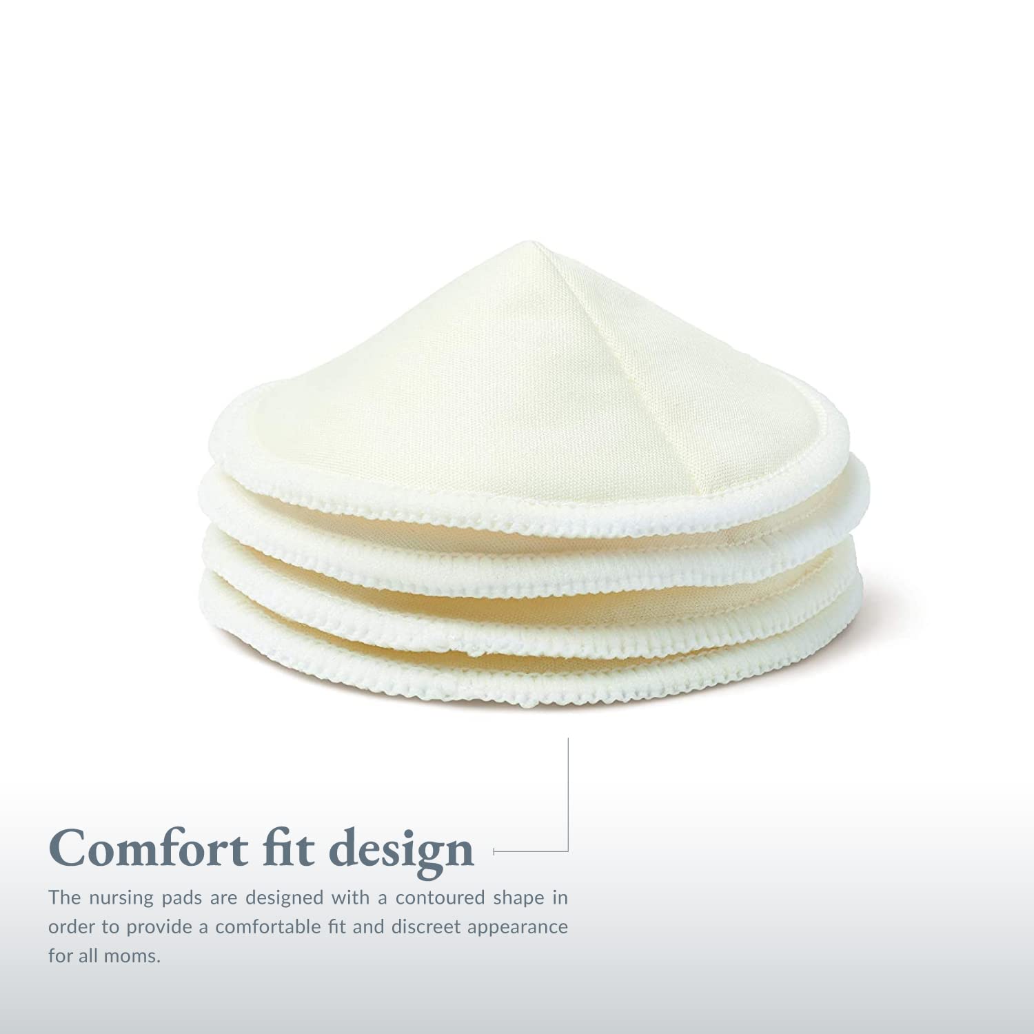 Ameda reusable breast pads support ongoing breastfeeding comfort.