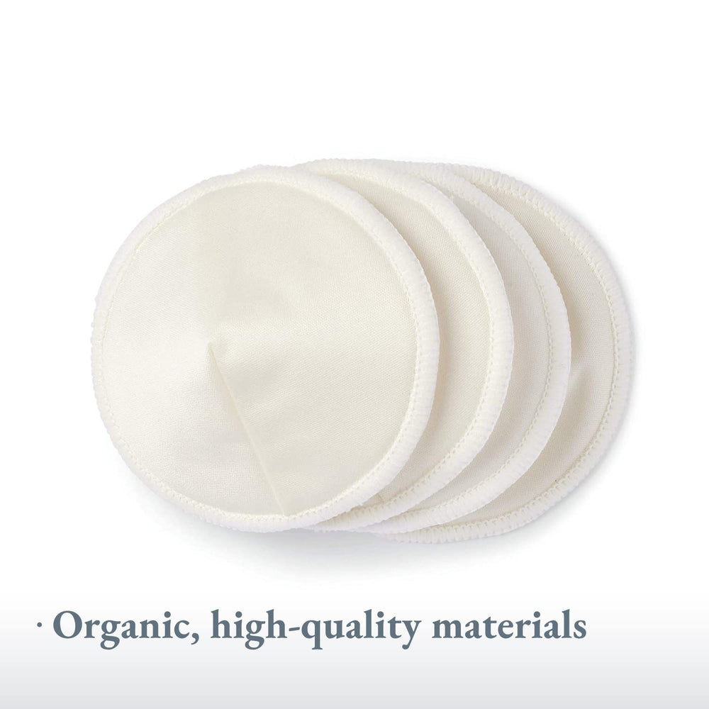 Ameda pads crafted from bamboo viscose 80% for soft feel.