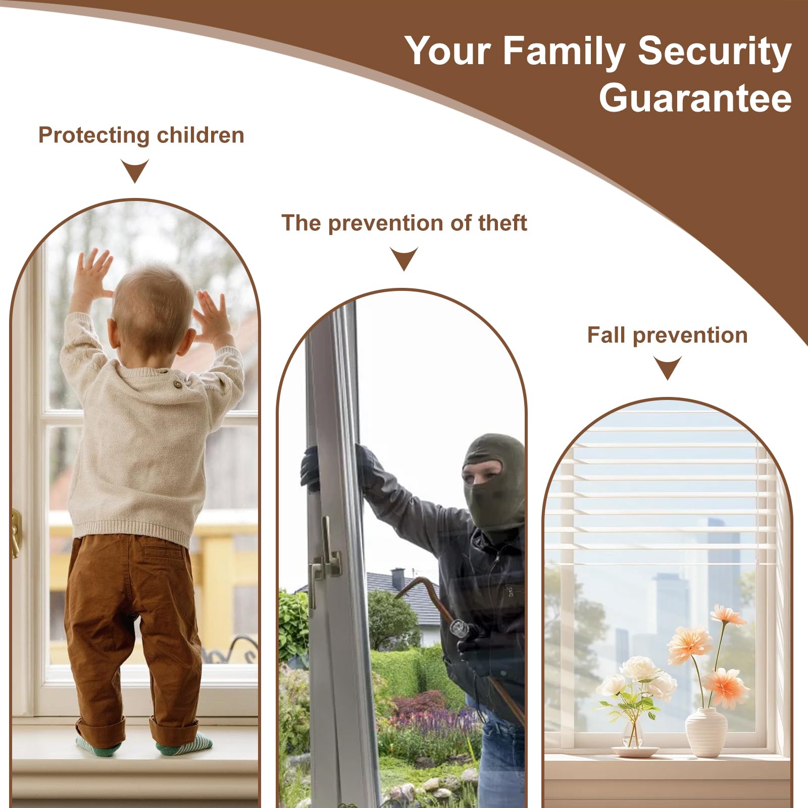 AMEITECH fridge locks packaging and accessories included in the two-pack