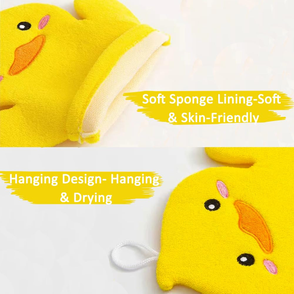 Amersis BubbleGlove hand-puppet style mitt for interactive cleansing