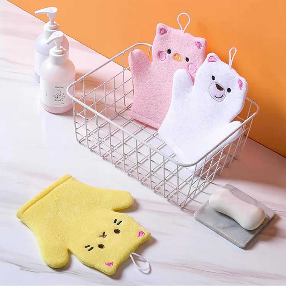 Amersis cat bath mitt for playful foaming during bath time