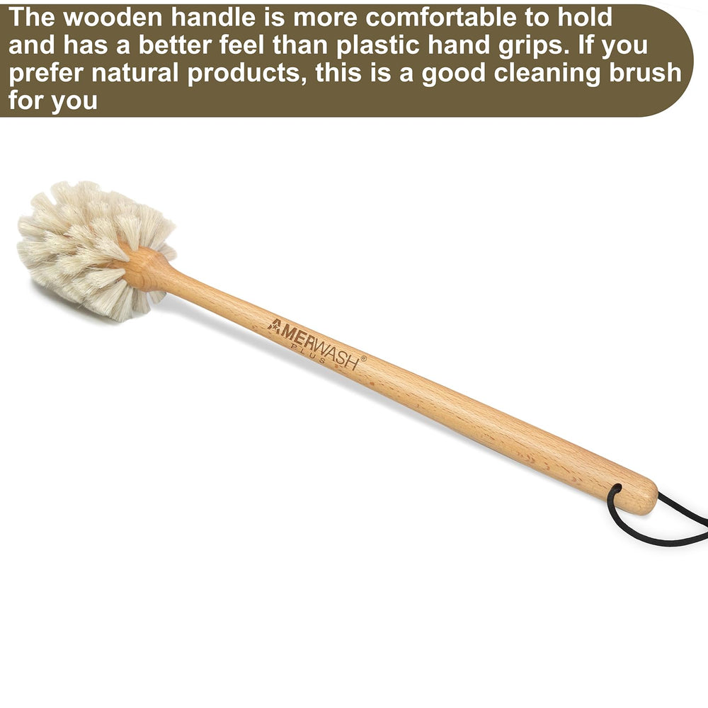 AMERWASH PLUS handcrafted natural design suits zero-waste cleaning routines.