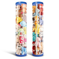 AMGAMGTS stuffed-animal-storage-tube-60in showcases plush collection while saving floor space.
