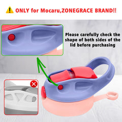 Amgkonp BPA-free silicone nozzle close-up highlights kid-friendly, gentle material.