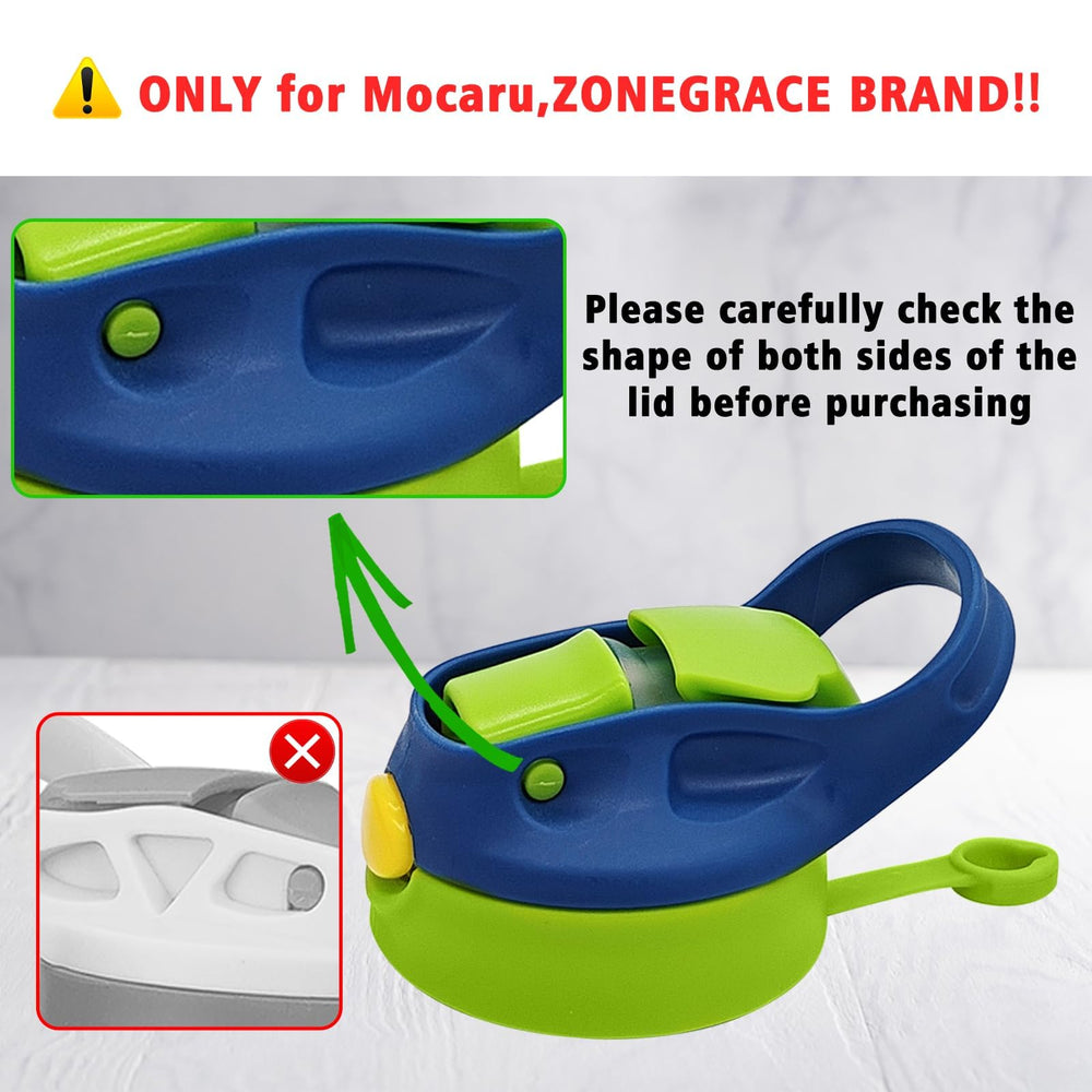 Amgkonp portable replacement lid with handle for on-the-go