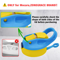 Amgkonp leak-proof straw lid close-up showing secure straw attachment