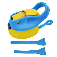 Amgkonp blue replacement lid with straw 2-pack for spill-free on-the-go sipping