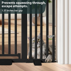 Amibud gate locking mechanism ensures secure human access