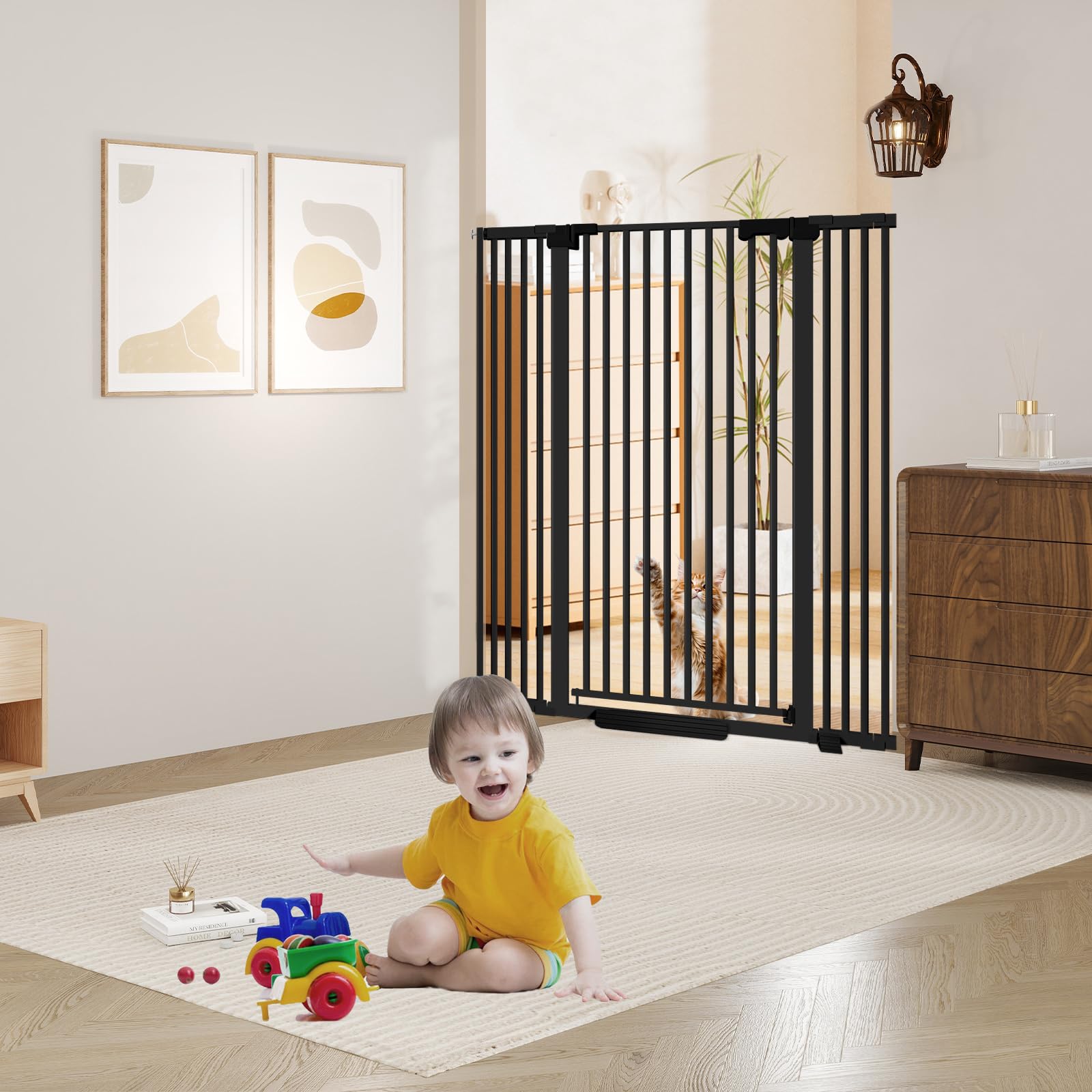 Amibud doorway-hallway usage blends with decor while keeping kids and pets safe