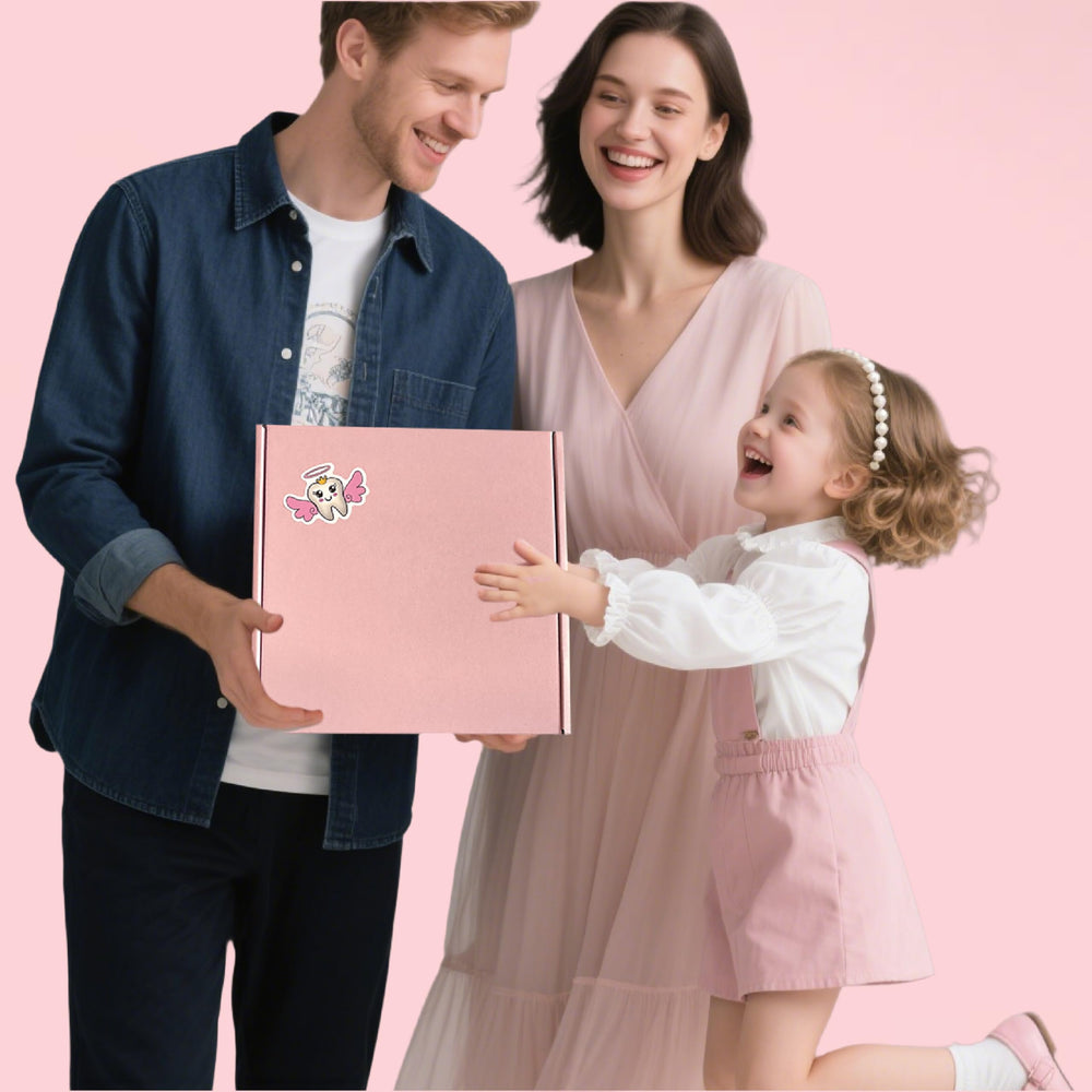 AMIDA combined view of the gift set inside the keepsake box