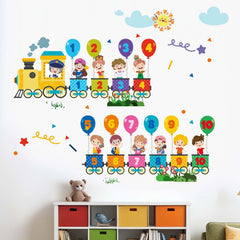 Amimagen classroom-wall-stickers-educational-figures provide visual learning aids for playrooms