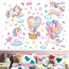 Amimagen cloud wall decal for nursery creates soft soothing ambiance on walls