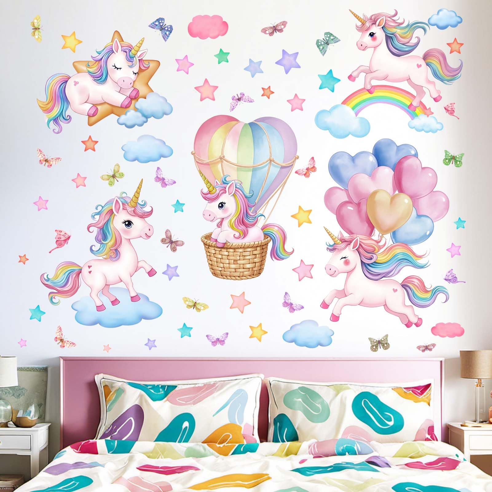 Amimagen peel-stick wall sticker easy to apply and repositionable for quick room updates