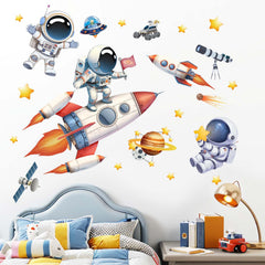Amimagen space planets wall art sparks imaginative play in kids rooms.
