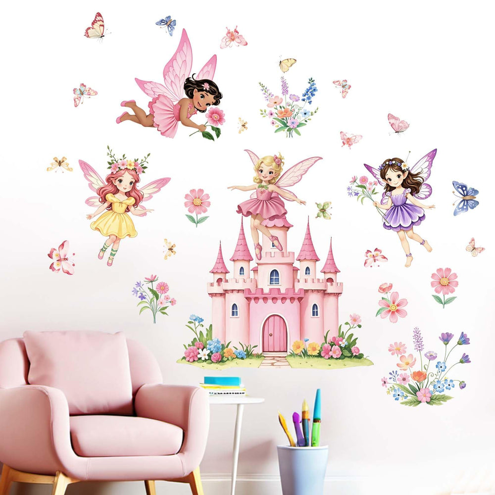 Amimagen Wildflower Sunflower wall decal adds cheerful color to nurseries and playrooms