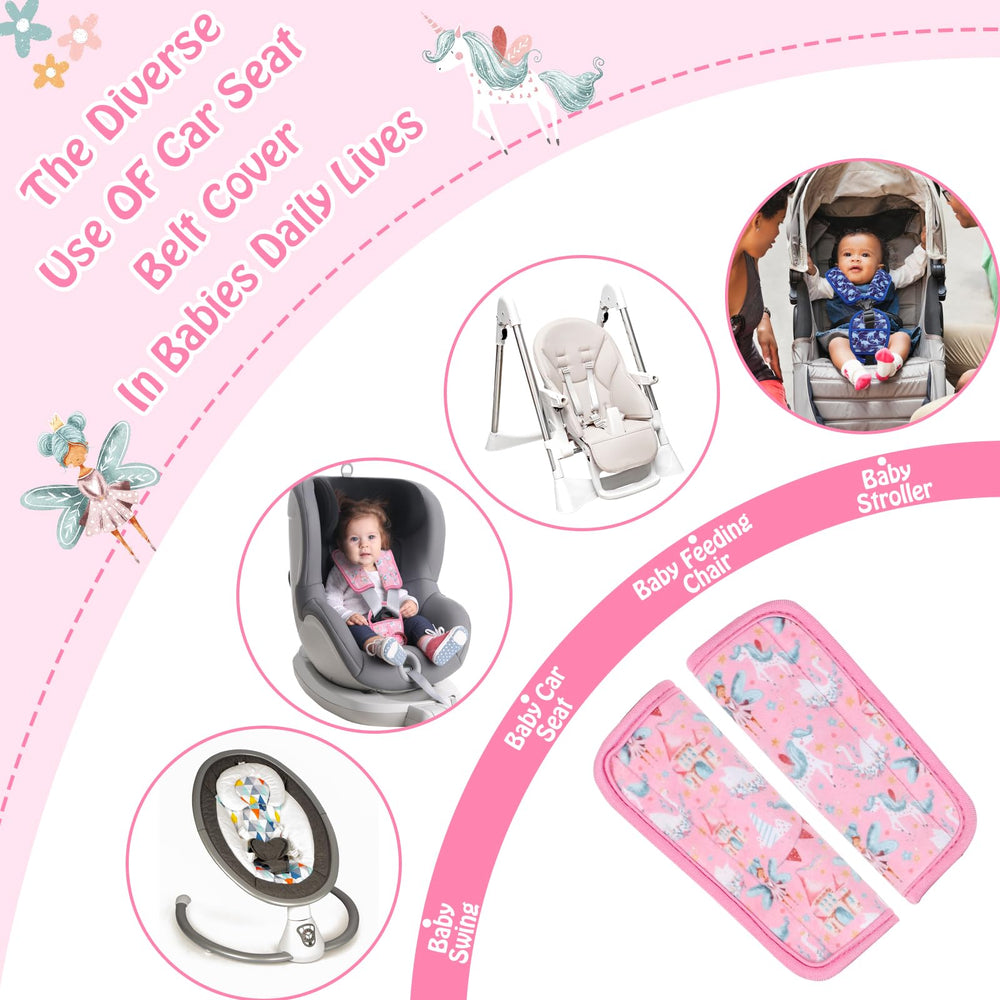 Amintiri Mermaid World universal-fit design suits most strollers and car seats