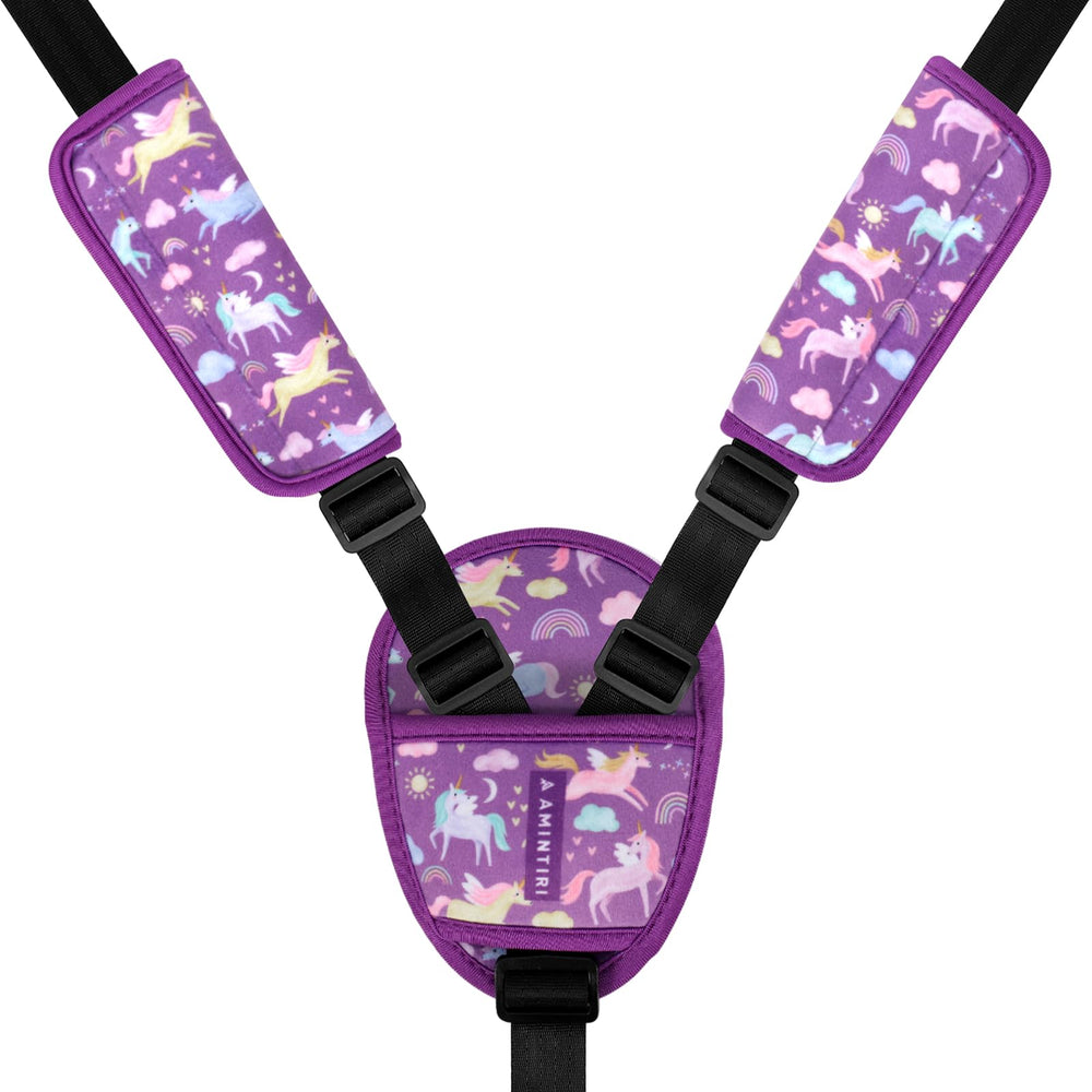 Amintiri Unicorn World hook and loop closure for quick installation