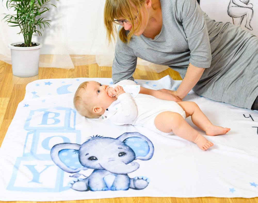 Amity Baby fleece blanket 250gsm delivers soft, plush comfort