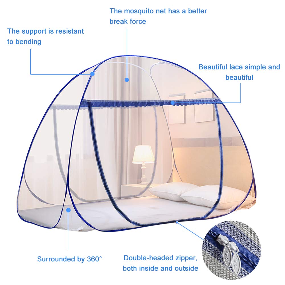 AMMER net bottom creates fully enclosed bed protection