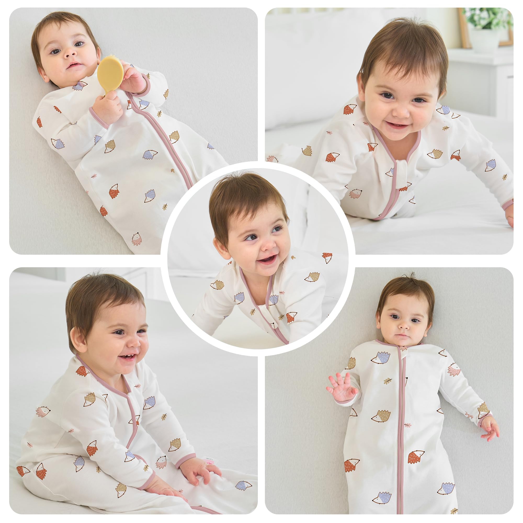 amo nenes cotton fabric closeup emphasizes soft skin-friendly material