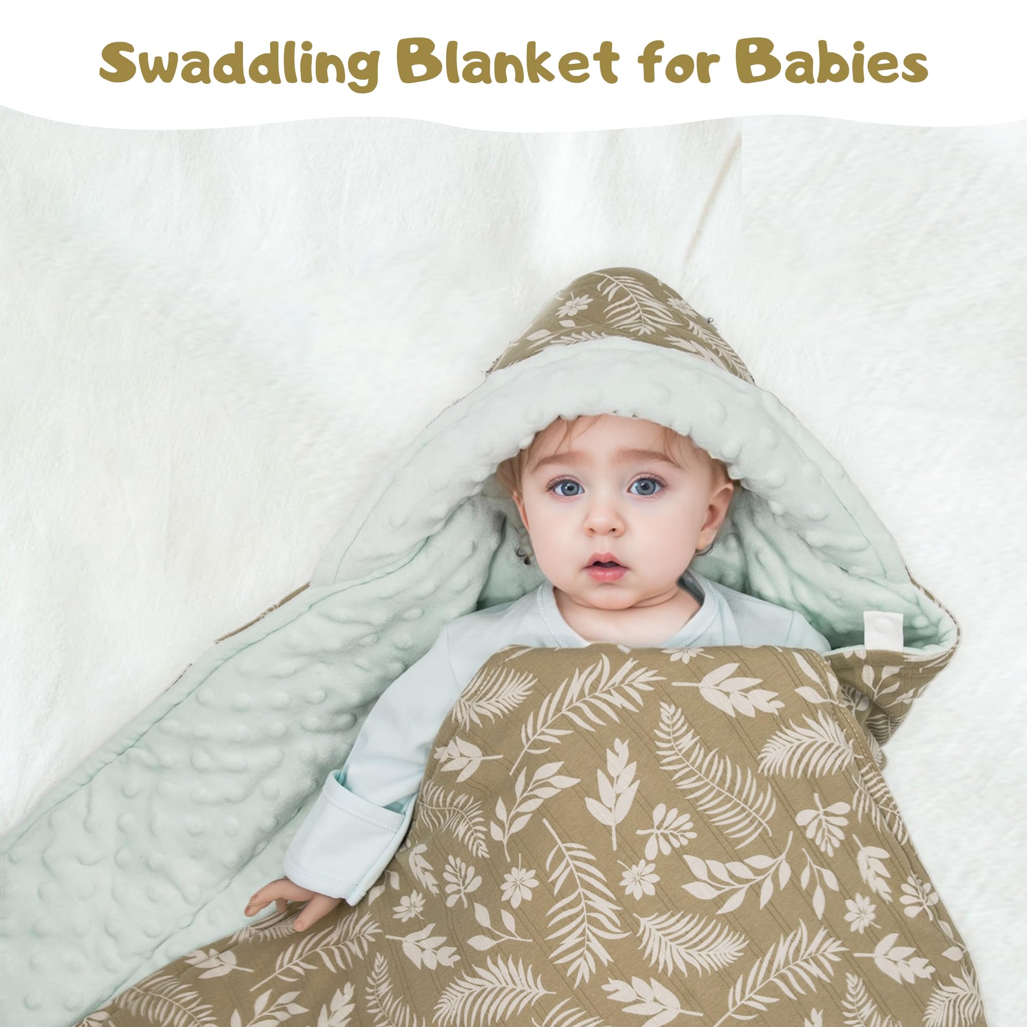 Amo Nenes warm Minky dot car seat blanket provides plush comfort while traveling