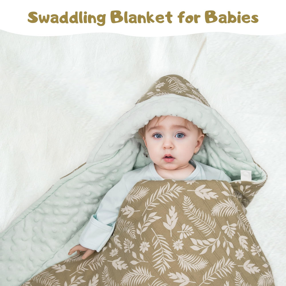 Amo Nenes warm Minky dot car seat blanket provides plush comfort while traveling
