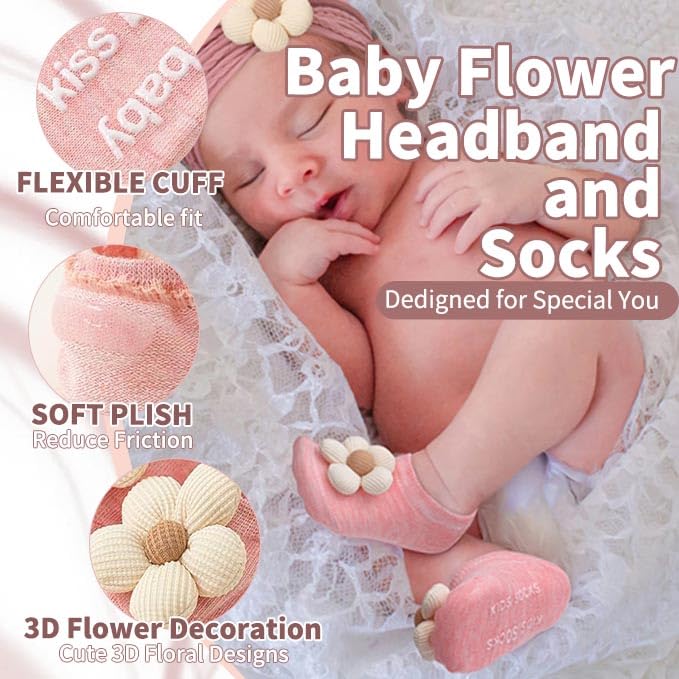 AModaTouch non-slip grips socks for safe crawling and playful exploration