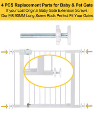 AMORBASE compatibility with Regalo, Carlson, Evenflo, Cumbor gates for quick repairs.