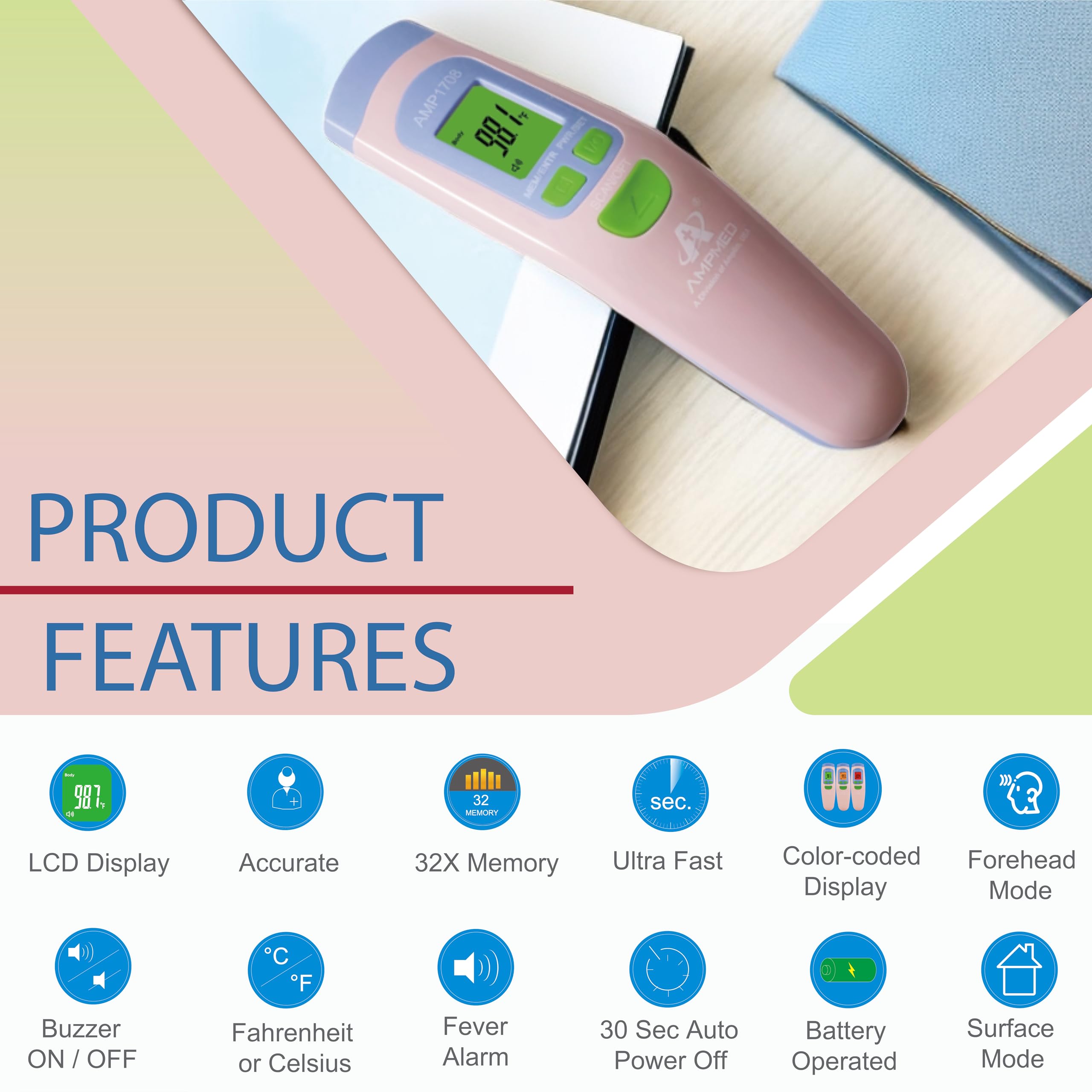 Amplim AmpMed travel case for hygienic storage on the go.