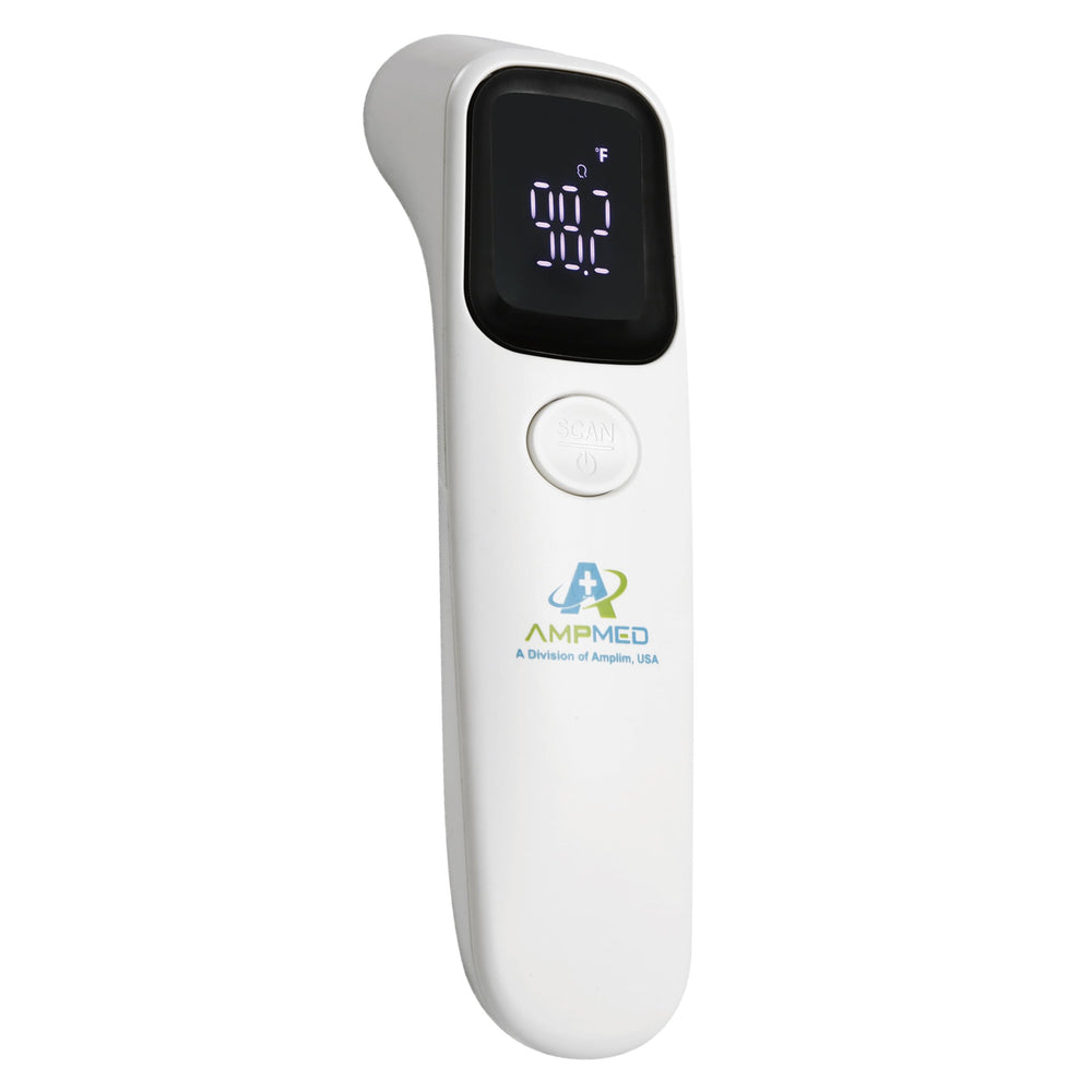 Amplim Forehead Thermometer no-touch scan for quick, hygienic temperature checks at home