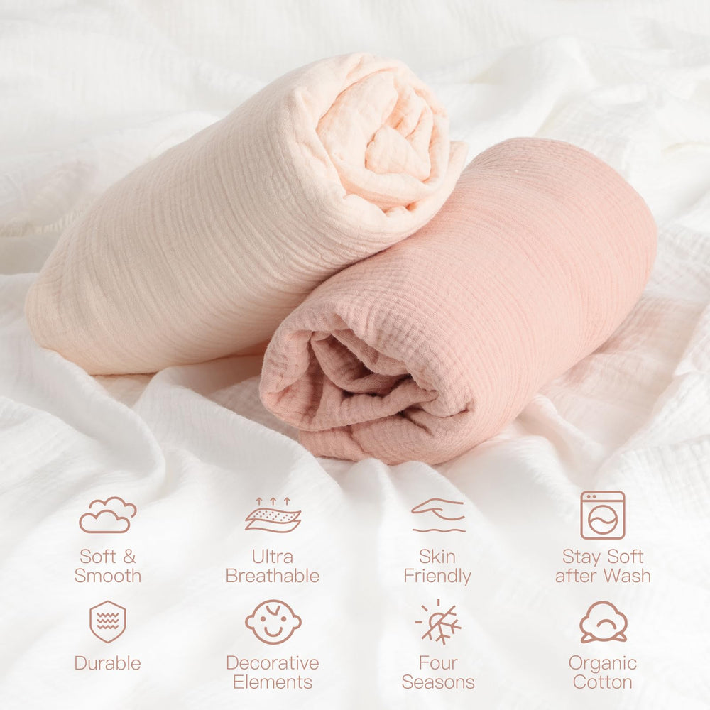 Amrcbb machine washable crib sheet with minimal shrinkage after washes